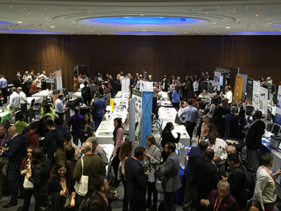 exhibit hall wide view